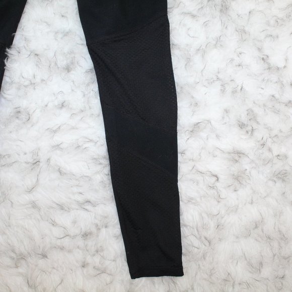 Fabletics Black Mesh Workout Leggings Women’s Size XXS - Picture 10 of 10
